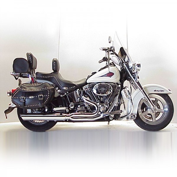 1984-2017 Harley Heritage Softail Fat Cat 2:1 Full Exhaust System
