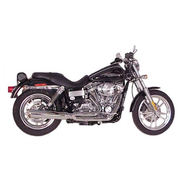 2006-2017 Harley Dyna Fat Cat 2:1 Full Exhaust System