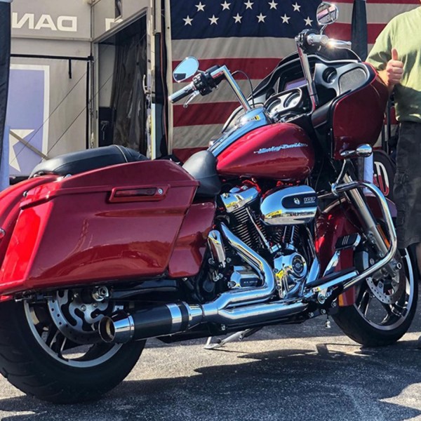 2017-2024 M8 Harley Touring Bob Cat 2:1 Full Exhaust System