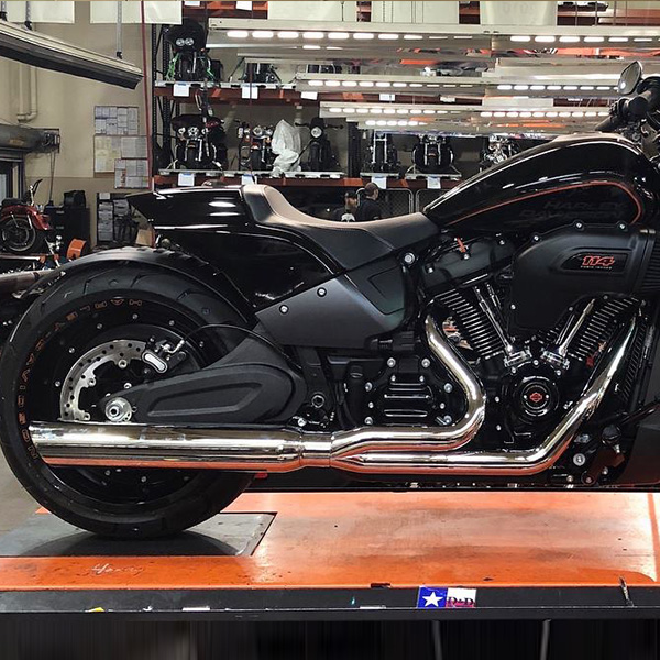 2018-2025 Wide Tire Softail M8 Fat Cat 2:1 Exhaust