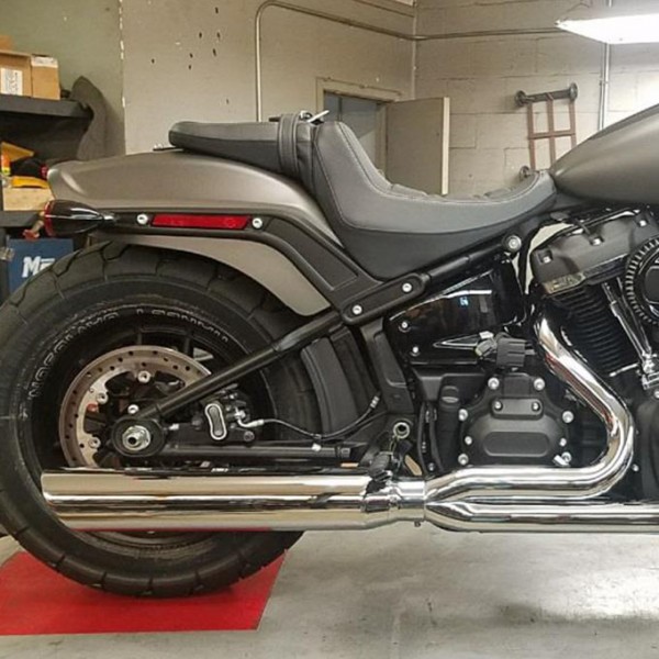 2018-2026 2:1 Softail M8 Fat Cat Straight Back Exhaust
